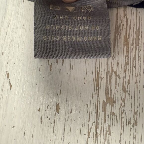 Lark & Grey Maxi Dress S Pullover Sleeveless Smocked Black Stripe Tank Stretchy - Picture 9 of 9